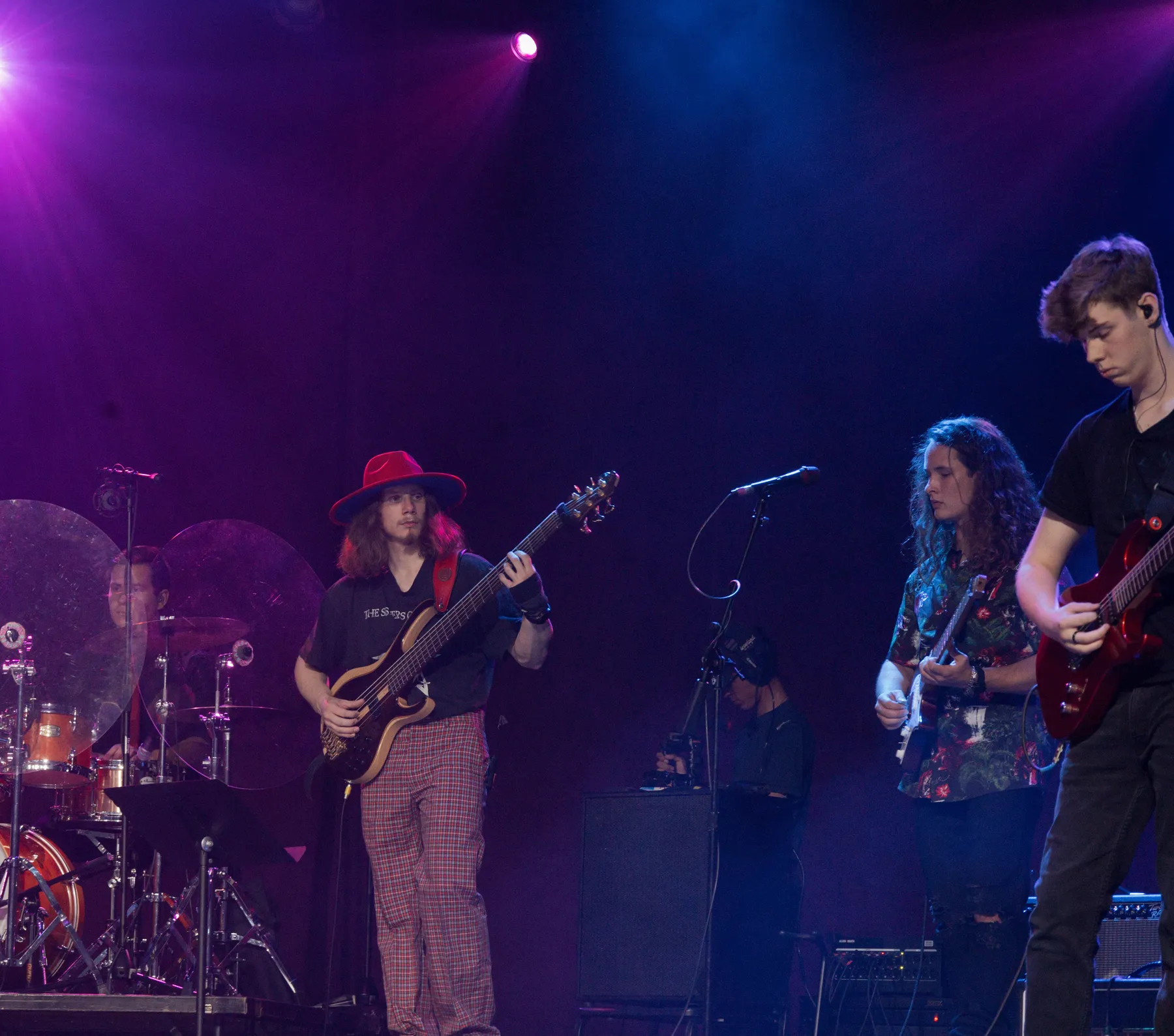 Benji Stiles playing Electric Bass